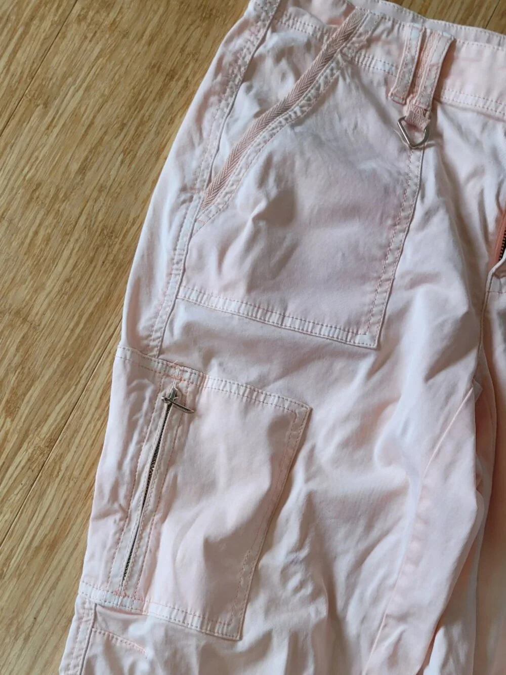 WHBM Summer Pants A Soft Light Peachy/Pink